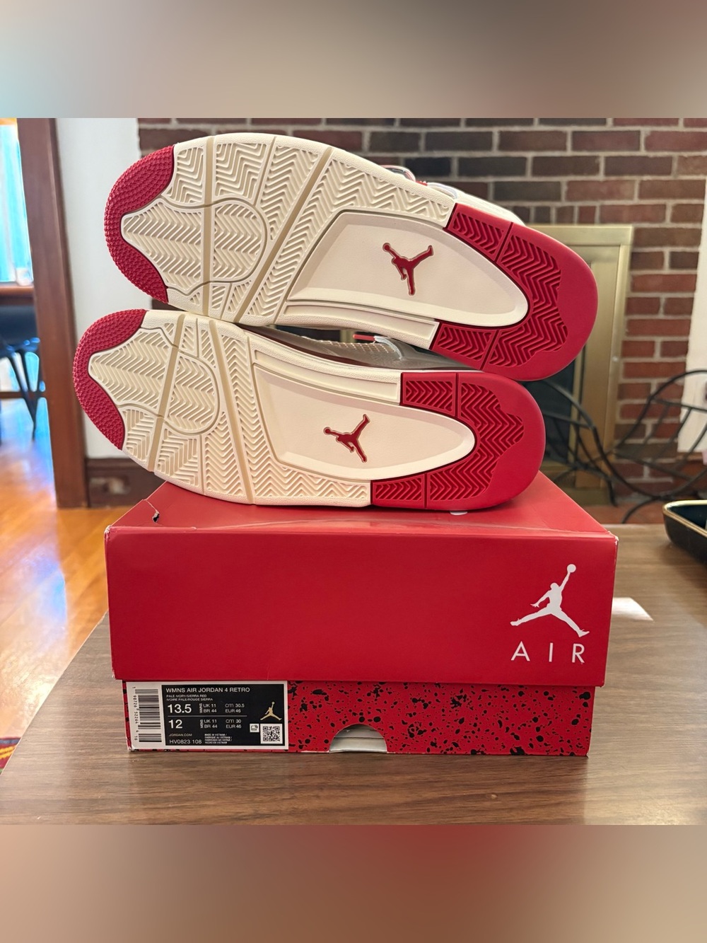 Brand new never worn!  Jordan 4 Valentine’s Day.  Size 12 - Picture 5 of 6